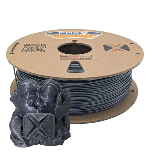 COEX 3D - Metallic Gunmetal Silver PLA Prime