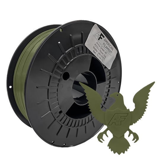 American FIlament | Army Green AF 1.75mm PCTG Filament Made in the USA!