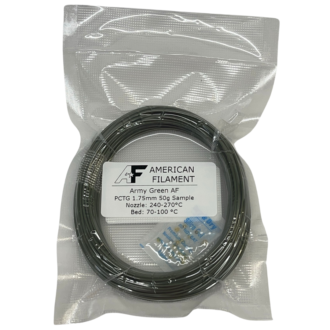 American FIlament | Army Green AF 1.75mm PCTG Filament Made in the USA!