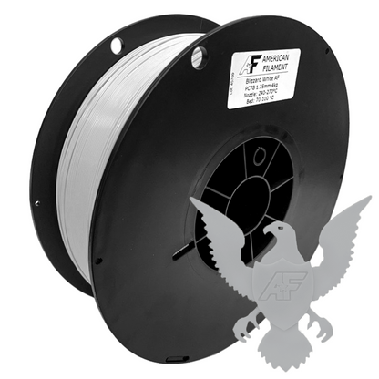 American Filament | Blizzard White AF 1.75mm PCTG Filament Made in the USA!