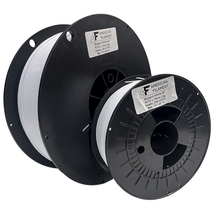 American Filament | Blizzard White AF 1.75mm PCTG Filament Made in the USA!