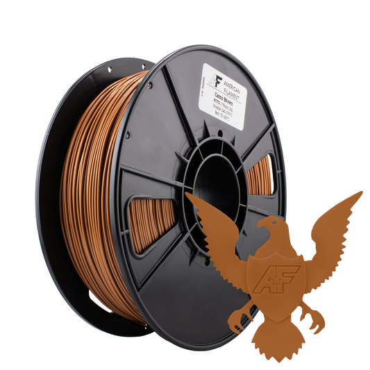 American Filament - Tough Professional PCTG Filament | Camo Brown, 1.75mm (1kg)