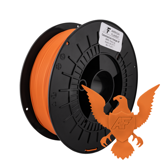American Filament - Tough Professional PCTG Filament | Construction Orange, 1.75mm (1kg)