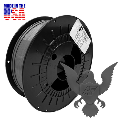 American Filament | Gunmetal Gray AF 1.75mm PCTG Filament Made in the USA!