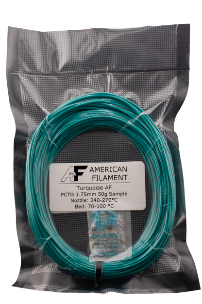 American Filament - Tough Professional PCTG Filament | Turquoise, 1.75mm (1kg)