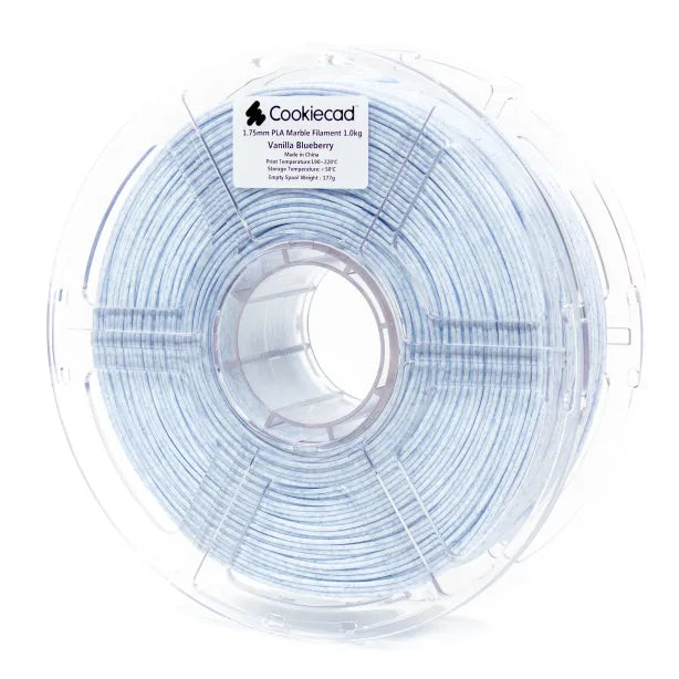 Cookiecad - Vanilla Blueberry PLA Filament 1.75mm, 1kg