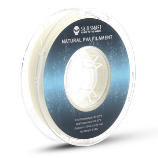 SainSmart - Premium Natural PVA Dissolvable Filament | 1.75mm Water Soluble Support, 0.5kg (1.1 lbs)