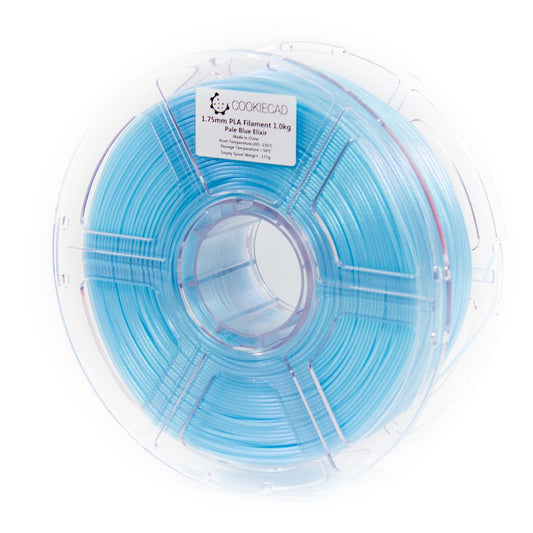 Cookiecad - Pale Blue Elixir Iridescent Shimmer PLA Filament (1.75mm, 1kg)