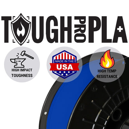 American Filament | Onyx Black AF 1.75mm Tough Pro PLA+ Filament Made in the USA!