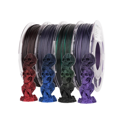 Amolen - PLA Silk Shiny Gradient Variety Pack (4x200g) - 1.75MM