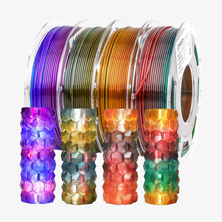 Amolen - PLA Crystal-Transparent Gradient Variety Pack (4x200g)