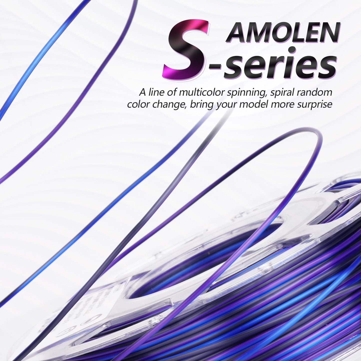 Amolen - PLA Silk S-Series Variety Pack (4x1kg) - 1.75MM