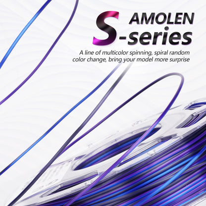 Amolen - PLA Silk S-Series Variety Pack (4x200g) - 1.75MM