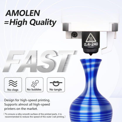 Amolen - PLA Silk S-Series Variety Pack (4x1kg) - 1.75MM