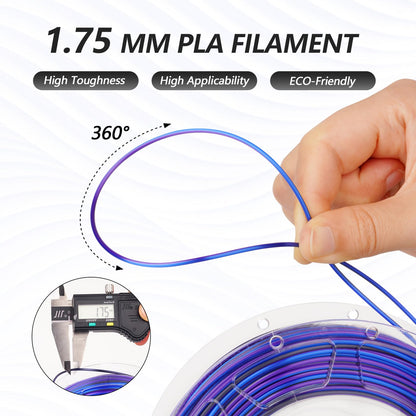Amolen - PLA Silk S-Series Variety Pack (4x1kg) - 1.75MM