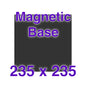High-Temp Magnetic Base with Alignment Notches – 235 x 235 mm