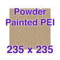 Flexi Plate with Textured ULTEM PEI - 235 x 235 w/ Alignment Notches