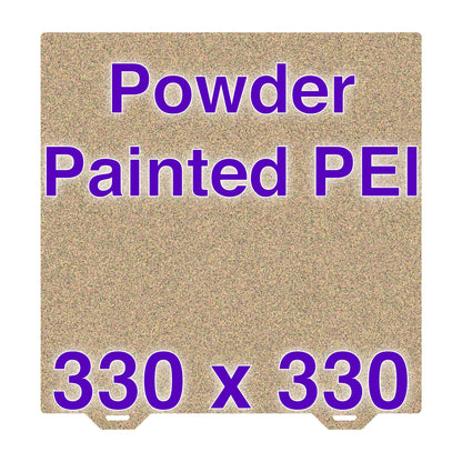 Flexi Plate with Textured ULTEM PEI - QIDI TECH X-Max 3 & Elegoo Neptune 3 Plus (330 x 330 mm)