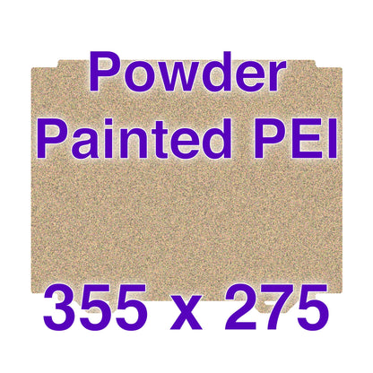 Flexi Plate with Textured ULTEM PEI - UltiMaker S5 (355 x 275 mm w/ Cutout Corners)