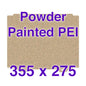 Flexi Plate with Textured ULTEM PEI - UltiMaker S5 (355 x 275 mm w/ Cutout Corners)