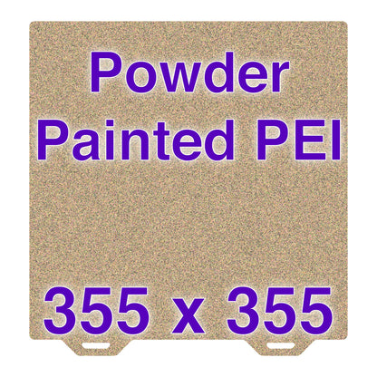Flexi Plate with Textured ULTEM PEI for Sovol SV08 & Voron 350 - 355 x 355 mm
