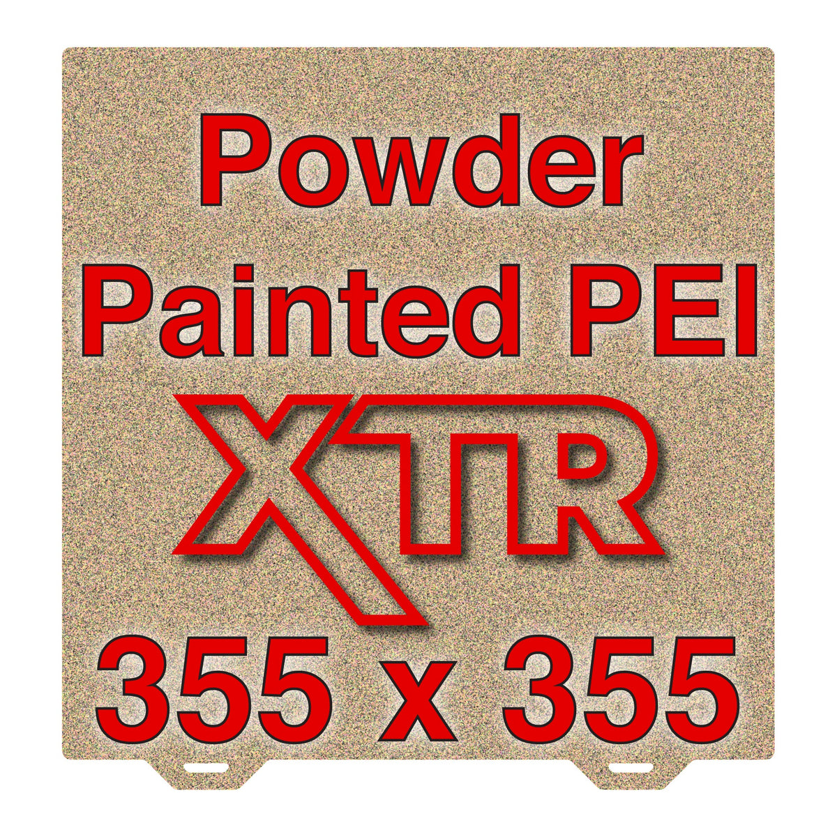 XTR Flexi Plate with Textured ULTEM PEI - 355 x 355 mm (Sovol SV08)