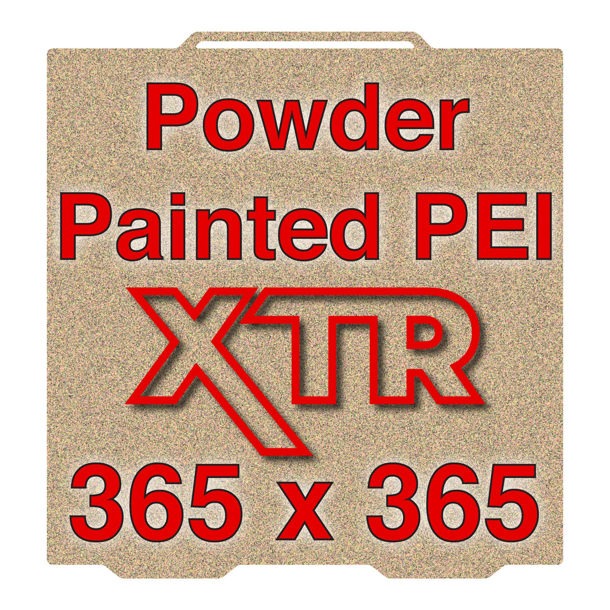 XTR Flexi Plate with Textured ULTEM PEI - Prusa XL (365 x 365 mm)