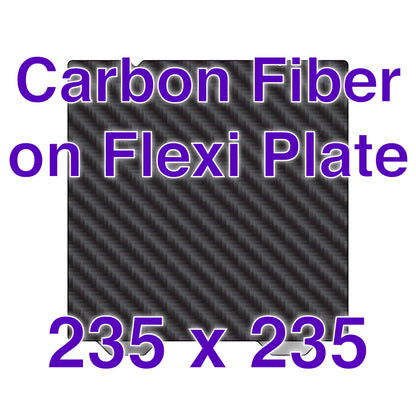 Flexi Plate with Carbon Fiber - Creality K1 and K1C - 235 x 235 mm