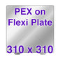 Wham Bam Flexi Plate with PEX - Creality CR-10 & CR-10S - 310 x 310 mm