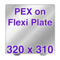 Flexi Plate with PEX - Creality CR-10S Pro / Anycubic Kobra Plus (320 x 310 mm)