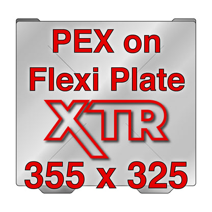 XTR Flexi Plate with PEX Surface - Bambu Lab H2D - 355 x 325 mm