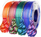 Amolen - PLA Silk Dual Color Variety Pack (4x200g) - 1.75MM