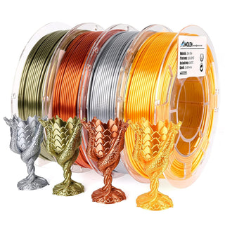 Amolen - PLA Silk Basic Variety Pack (4x200g) - 1.75MM