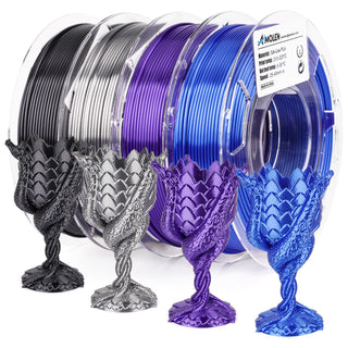 Amolen - PLA Silk Basic Variety Pack (4x200g) - 1.75MM