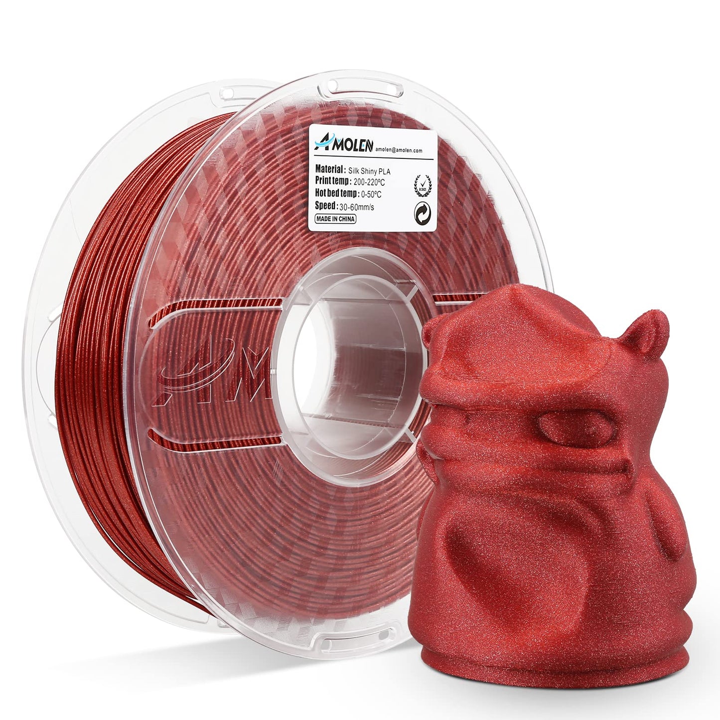 Amolen - PLA Galaxy / Sparkle & Shiny 1.75mm, 1KG/2.2LB