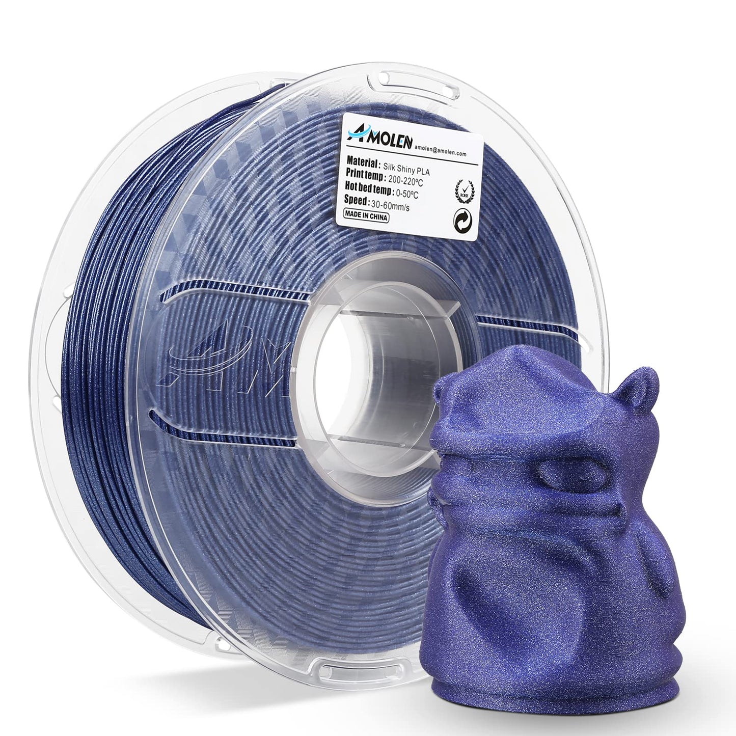 Amolen - PLA Galaxy / Sparkle & Shiny 1.75mm, 1KG/2.2LB
