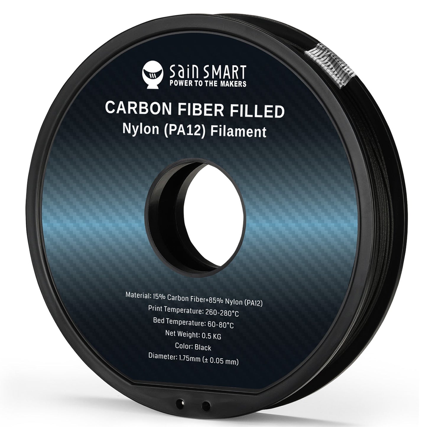 SanSmart - PA12 Carbon Fiber Filament 1.75mm High Strength