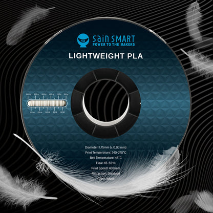 SainSmart - LightWeight PLA Filament - 1.75mm 1KG for RC Planes & Drones