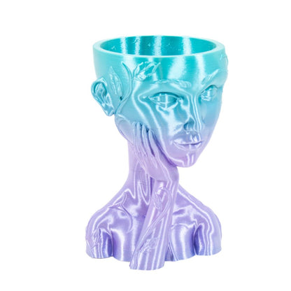 Cookiecad - SILK Mermaid Tri-Color Gradient PLA Filament (1.75mm, 1kg)