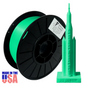 American Filament - Emerald Green AF Silk PLA Filament (1.75mm, 1kg)
