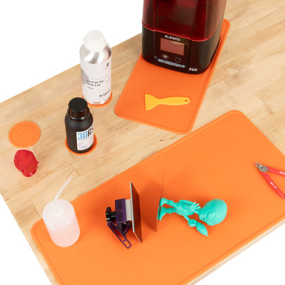 Mini SLAP MAT® (4 Pack) - Silicone Workstation & Resin Protection Mats