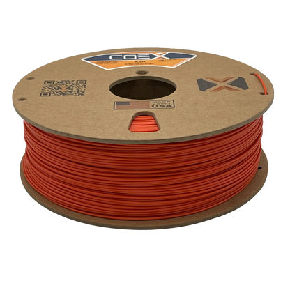 COEX 3D - Inferno Orange ASA Prime Filament | UV-Resistant Engineering Grade