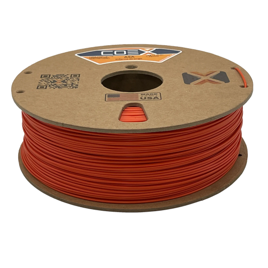 COEX 3D - Inferno Orange ASA Prime Filament | UV-Resistant Engineering Grade