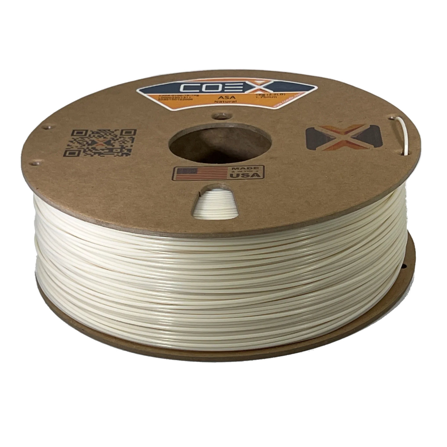 COEX 3D - Natural ASA Prime Filament | UV-Resistant Engineering Grade