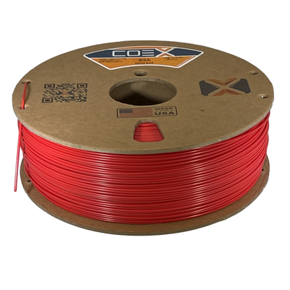 COEX 3D - Salsa Red ASA Prime Filament | UV-Resistant Engineering Grade