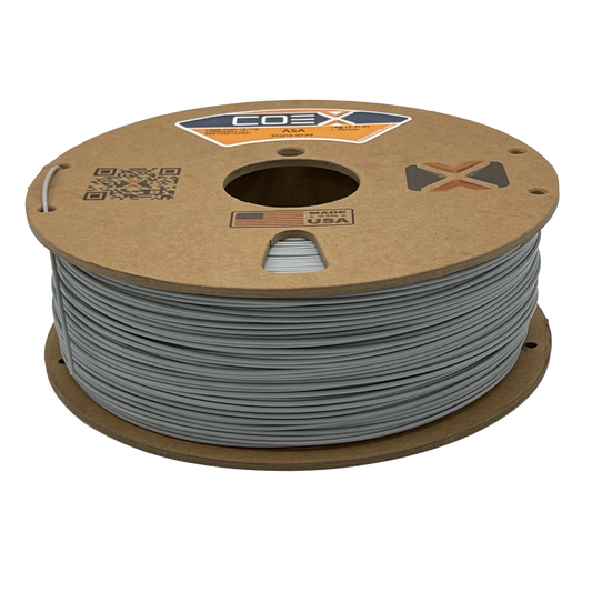 COEX 3D - Stone Gray ASA Prime Filament | UV-Resistant Engineering Grade