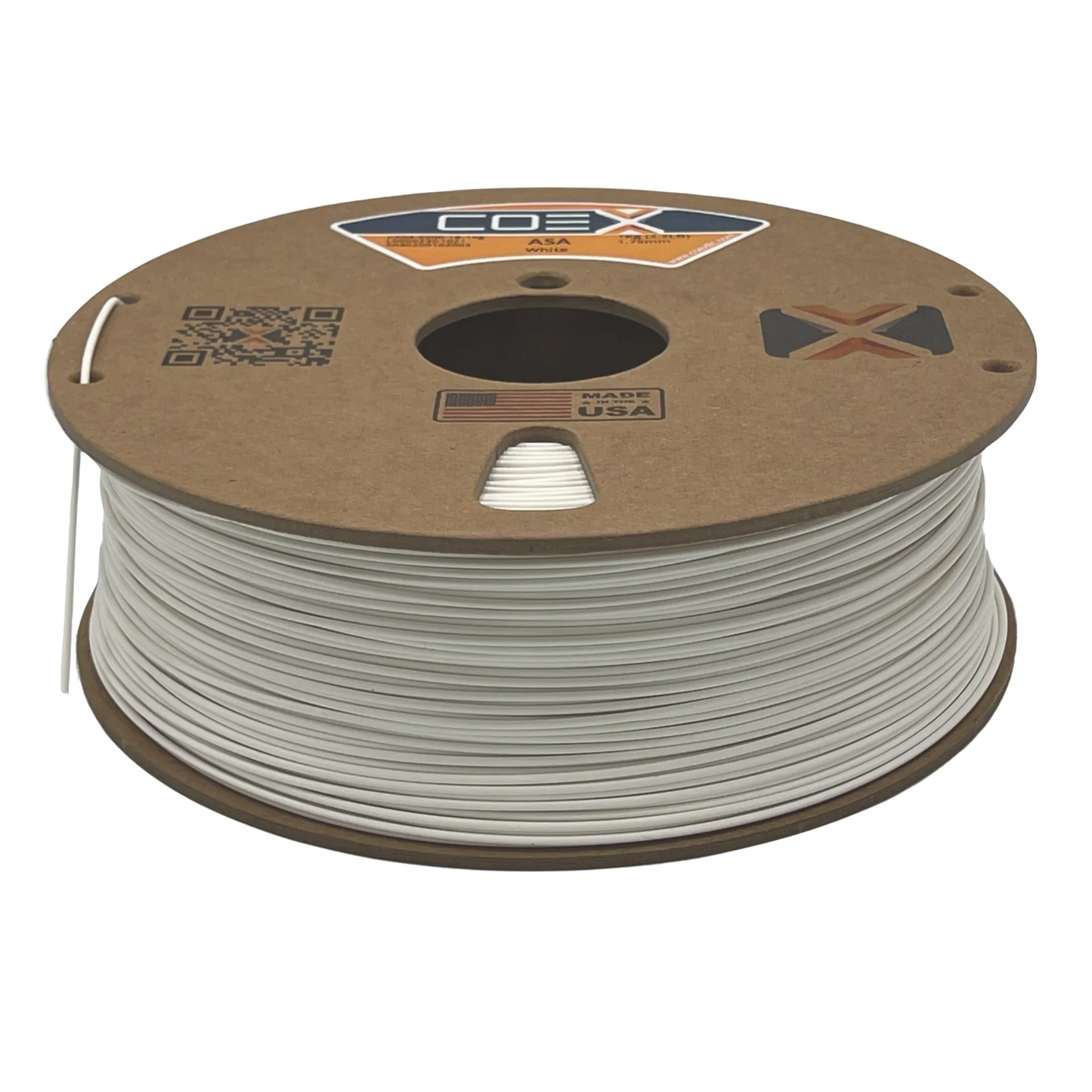 COEX 3D - White ASA Prime Filament | UV-Resistant Engineering Grade