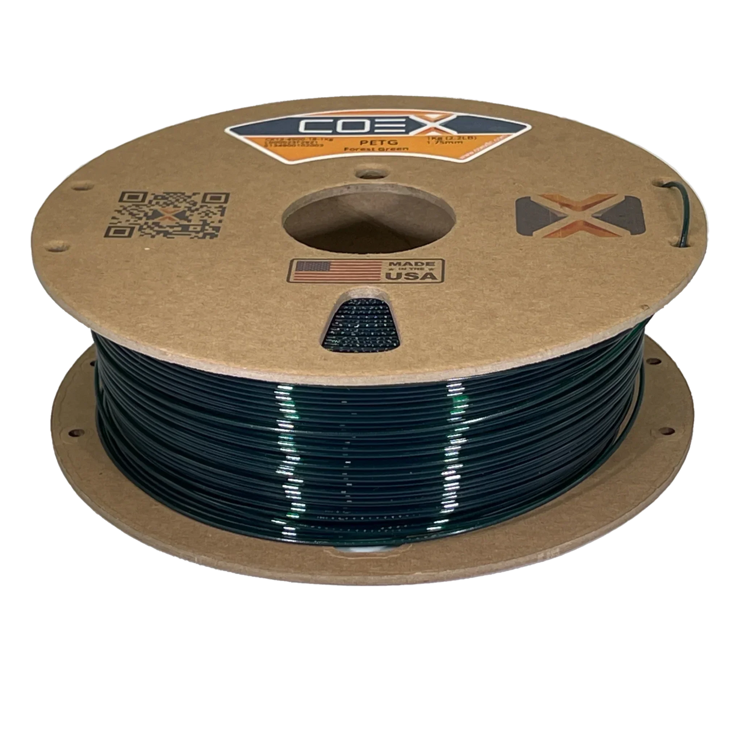 COEX - Forest Green PCTG Prime Filament | High-Impact PETG Alternative