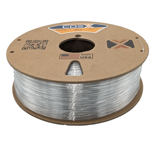 COEX 3D - Natural PETG Filament | Clear & Versatile Engineering Grade