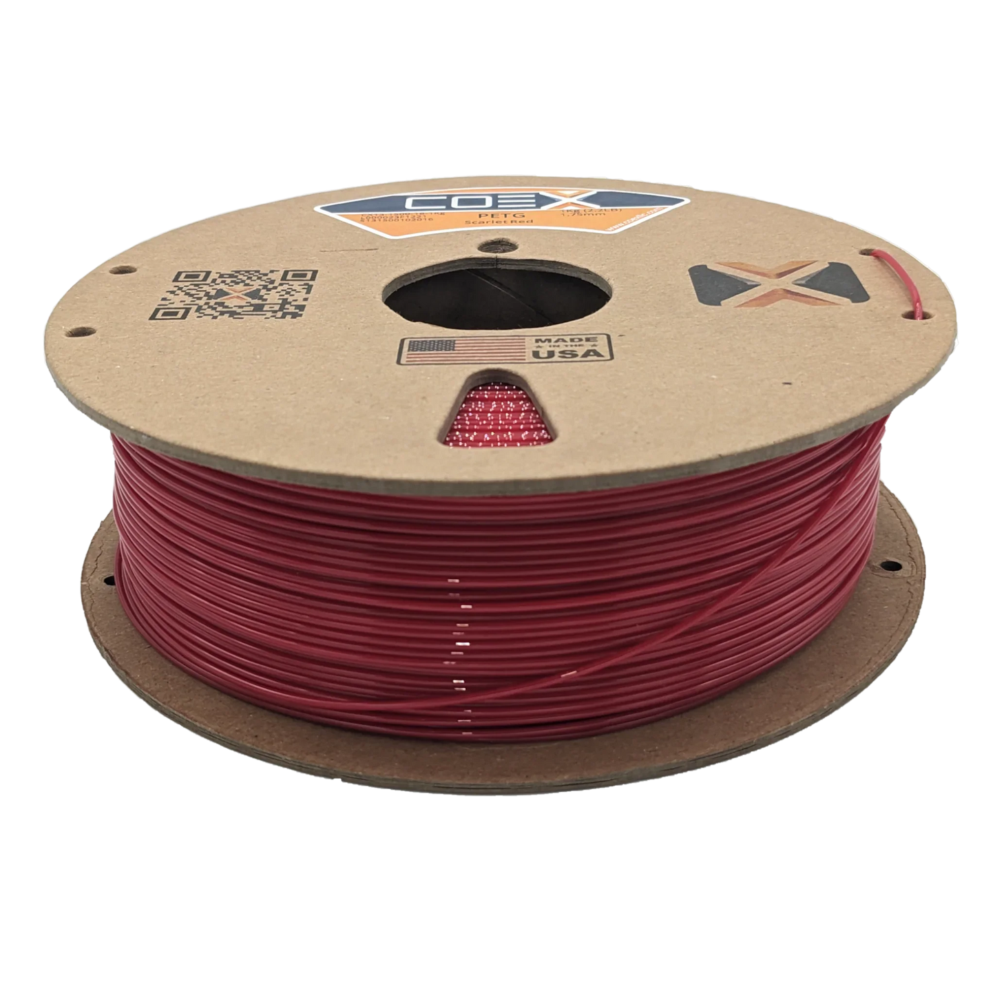 COEX 3D - Scarlet Red PETG Filament